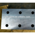 Fish plate T89 and T90/Elevator part for guide rail